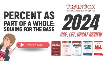 Solving for the Base - Math Module (Part 21) | Civil Service Exam, LET, and UPCAT Review