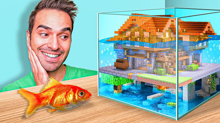 CREO UN ACQUARIO GIGANTE DI MINECRAFT