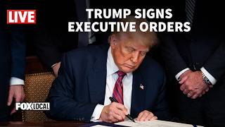 LIVE: Pres. Trump signs executive orders | FOX 5 DC