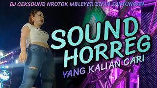 🔥DJ CEK SOUND TERBARU FULL BASS PALING HOREG 2025 YANG KALIAN CARI 🎶