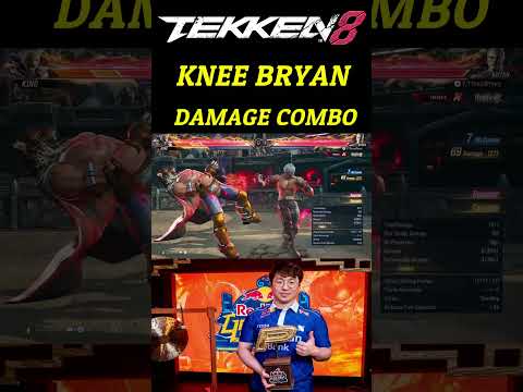 Replicating Knee's Amazing Bryan Combo at EVO😱 #tekken8 #tekken7 #tekken #yt #shorts #knee #bryan