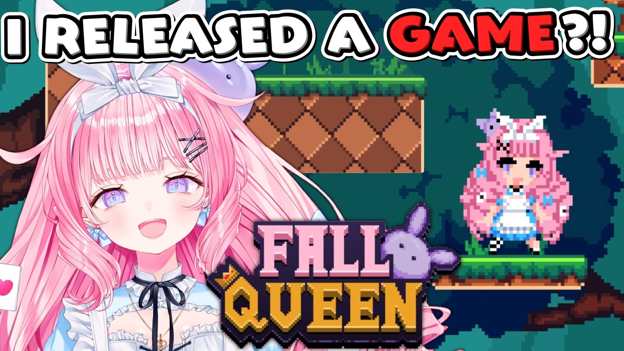 I RELEASED A STEAM GAME ?! FALL QUEEN ENDURANCE STREAM