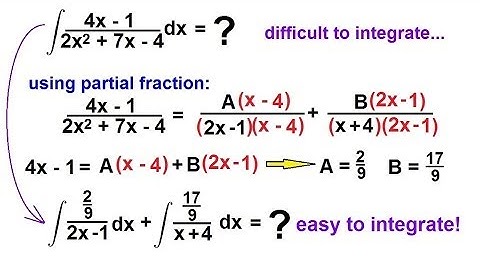 Calculus: Integration - Partial Fractions (11 of 16) Example 3