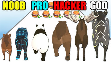 NOOB vs PRO vs HACKER vs GOD in Cat Evolution #3