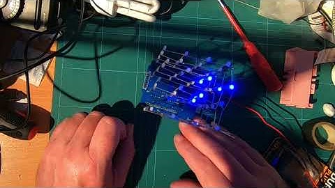 Moose Cube - LED Cube with shift registers