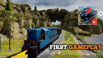 Train Simulator PRO USA _ First Gameplay walkthrough| Android/ios