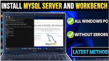 How to Install MySQL Server 8.0.37 And Workbench [Latest Version] in any Windows PC/Laptop 2024🖥️💻