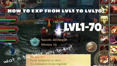 How to lvl up fast from 1 to 70, in v3.3.1 of Order and Chaos Online? Grobert OAC