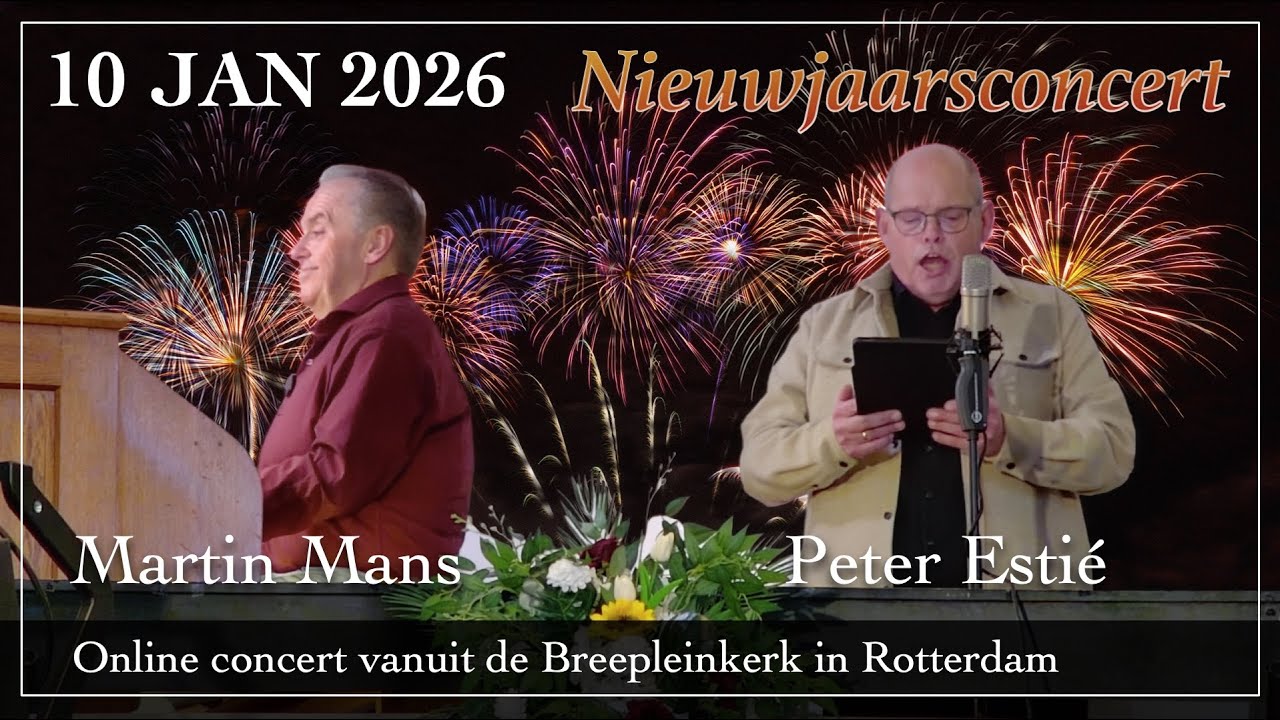 Nieuwjaarsconcert door Martin Mans en Peter Estié