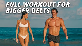 Full Workout for Big Round Shoulders Naturally