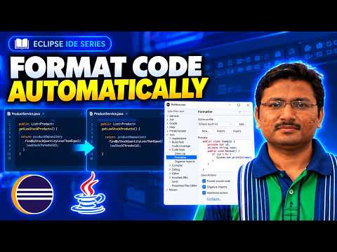 Format Java Code Automatically and Configure Save Actions in Eclipse