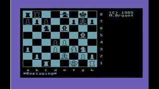 Colossus 4.0 Game C64 vs MC