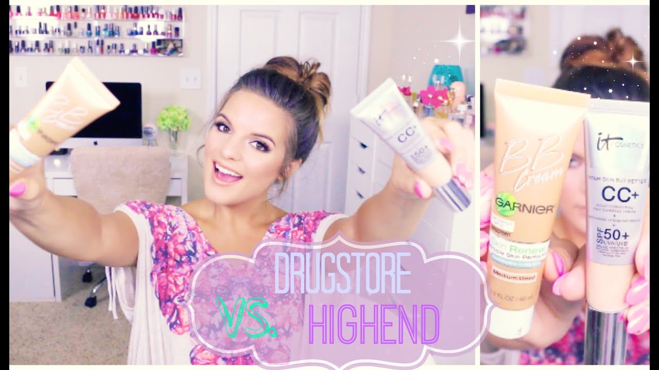 Drugstore VS. High End | Garnier BB Cream & It Cosmetics CC Cream skincare routine order