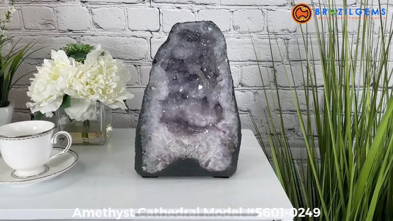 Amethyst Cathedral Model # 5601-0249 by BrazilGems.com 🏷 FOR SALE 🛍🛒