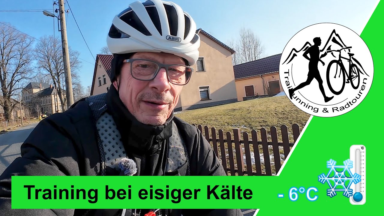 Training bei eisiger Kälte