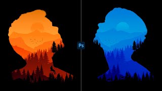 Create Silhouette Poster In Photoshop | Photoshop Tutorial | Poster Design