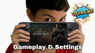 Black Myth Wukong Steam Deck Gameplay and Settings | Filipino Guide and Review
