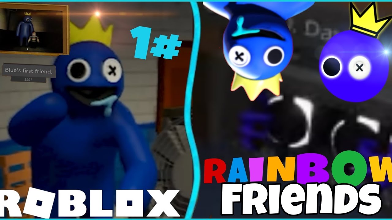 Amigos Coloridos Roblox Parte 1 e 2 Rainbow friends Roblox 