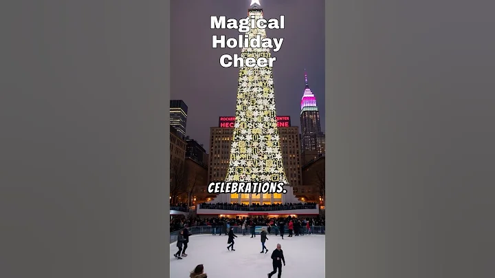 🎄✨ Experience the magic of Christmas in New York City!