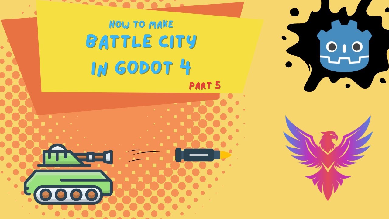 How to make Battle City in Godot 4 - Enemy Types- Part 6 - YouTube