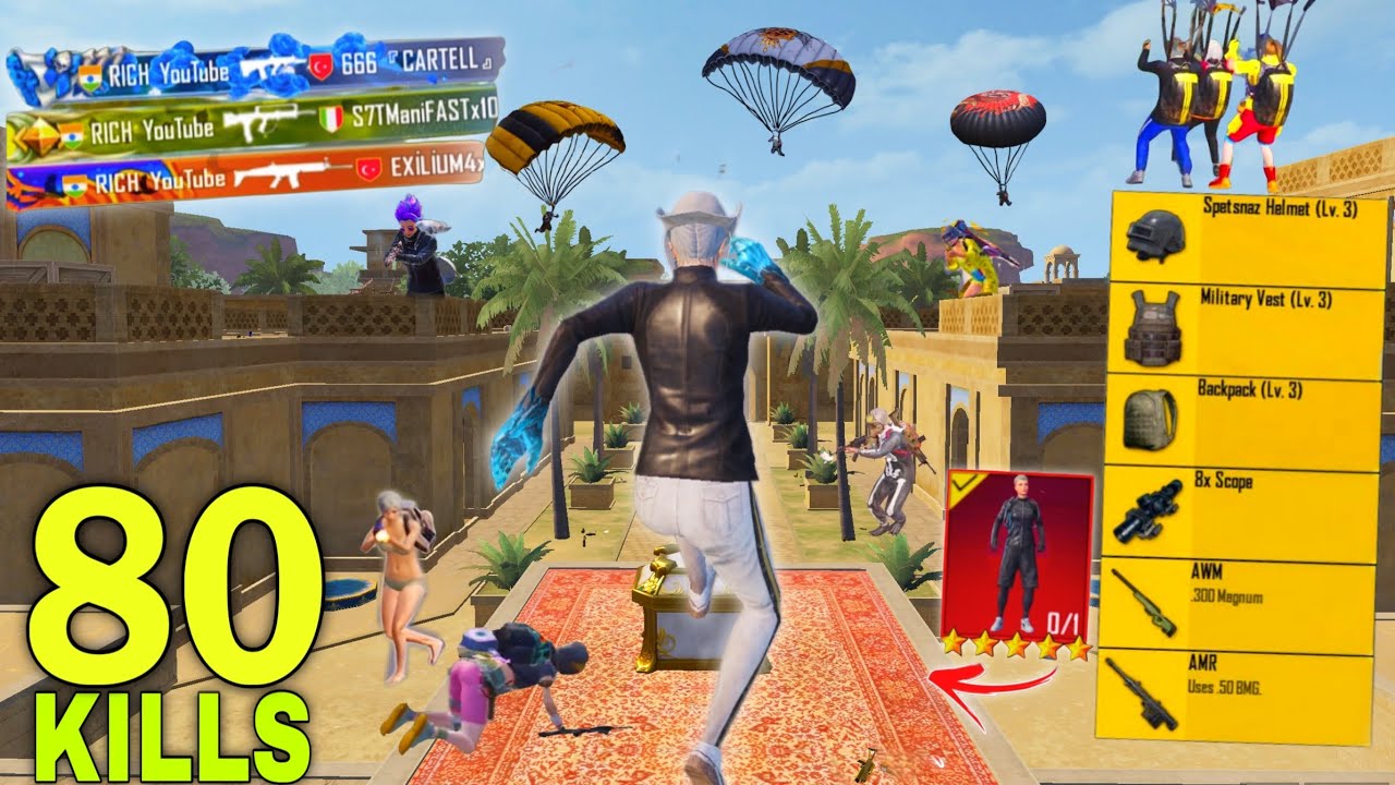 80 Kills🔥 IN 20 MINUTES NEW HARDEST GAMEPLAY 🥵 Pubg mobile