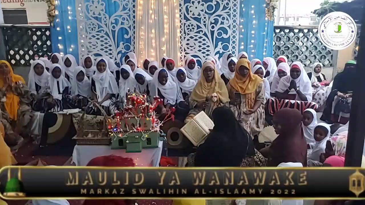 MAWLID YA WANAWAKE KATIKA MARKAZ SWALIHINA KISAUNI  2022