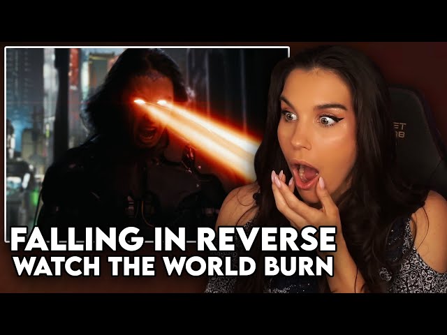 THIS IS AWESOME!! First Time Reaction to Falling in Reverse - Watch the World Burn class=