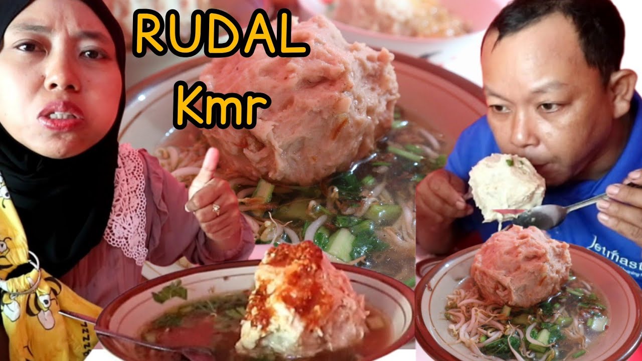 MAKAN BASO RUDAL #mukbangindonesia #mukbang #basopedas #basorudal - YouTube