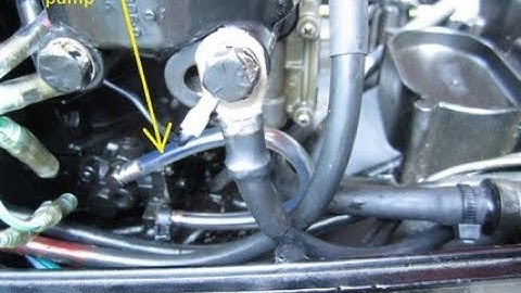 Mercury outboard oil injection pump. Made into a continous loop