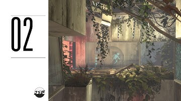 Overgrown with Plants | Portal 2 COMMUNITY TEST CHAMBERS - Episode Two