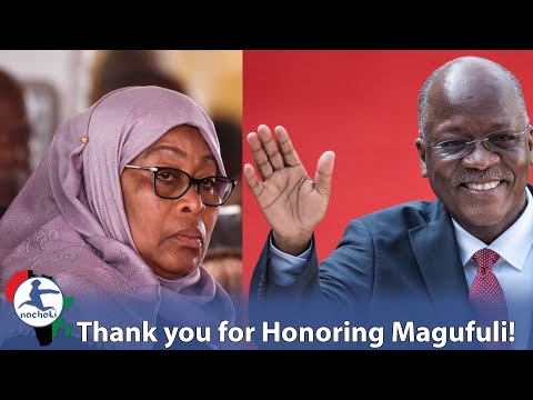 Tanzania's New President Beautifully Honors the Late Dr. John Magufuli at the UN