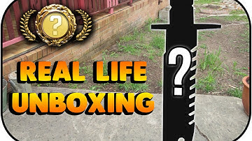 Real Life CSGO Knife UNBOXING!