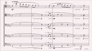 The Christmas Song - Torme and Wells (Trombone Quintet arrangement)