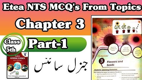 Class 5th General Science Chapter 3 | part 1 | MCQs from Topics | #eteamcqs #sciencemcqsetea mcqs