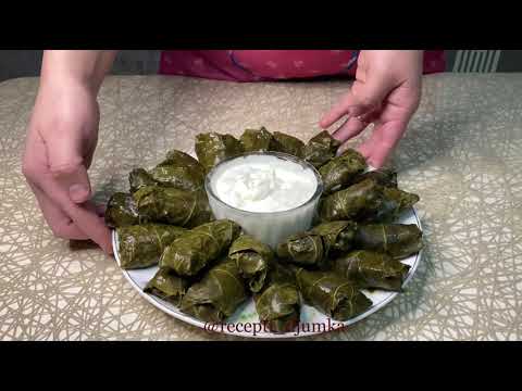 НЕПОВТОРИМЫЙ ВКУС!!!ЗНАМЕНИТАЯ ДОЛМА ИЗ ВИНОГРАДНЫХ ЛИСТЬЕВ!!! КАК ПРИГОТОВИТЬ ВКУСНО!!РЕЦЕПТ БОМБА!