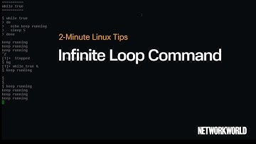 How to create infinite loops in the Linux command line
