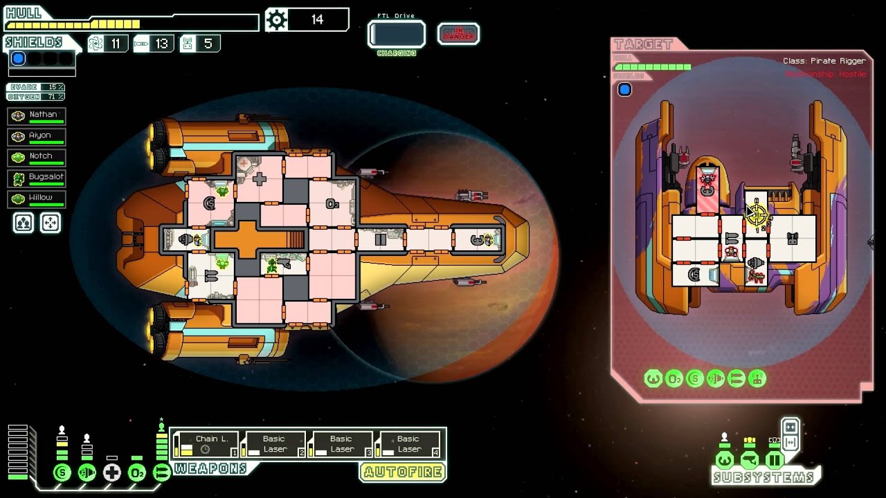 The short FTL voyage of The Fleetfoot [part 2]; Oxygen Mismanagement