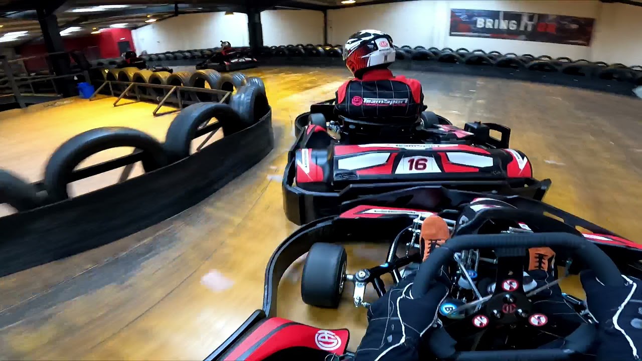 TeamSport Harlow Karting 15 min race YouTube