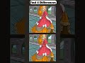 Find the Difference Brain Break Challenge Spot 4 Differences