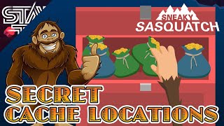 Sneaky Sasquatch - All 16 Secret Cache Locations