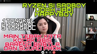 BTR RYZEN BABYLA GAJADI PUTUS MAIN KATA CEPAT KOCAK PARAH FT MIMIN HELMET