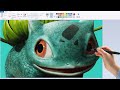 MS Paint Satisfying Art Compilation - Speed Drawing Timelapse