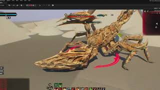 Unreal Control Rig, Scorpion Full Body,  Multi-Limb IK