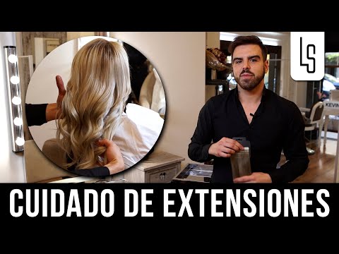 Video: Cómo cuidar las extensiones de cabello humano (con imágenes)