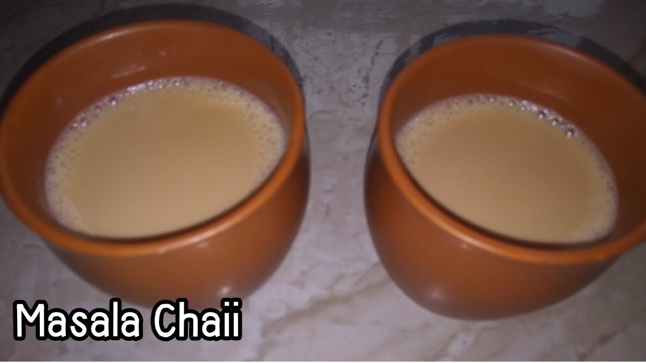 Masala ChaiChai Easy recipe for beginners YouTube