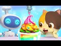 どんなアイスがでてくるかな？🍨 | 子供の歌メドレー | 子どもの歌 | 童謡 | ネコネコファミリー | MeowMi Family Show