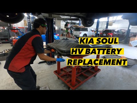 How to replace HV battery pack on 2015-2019 Kia Soul EV