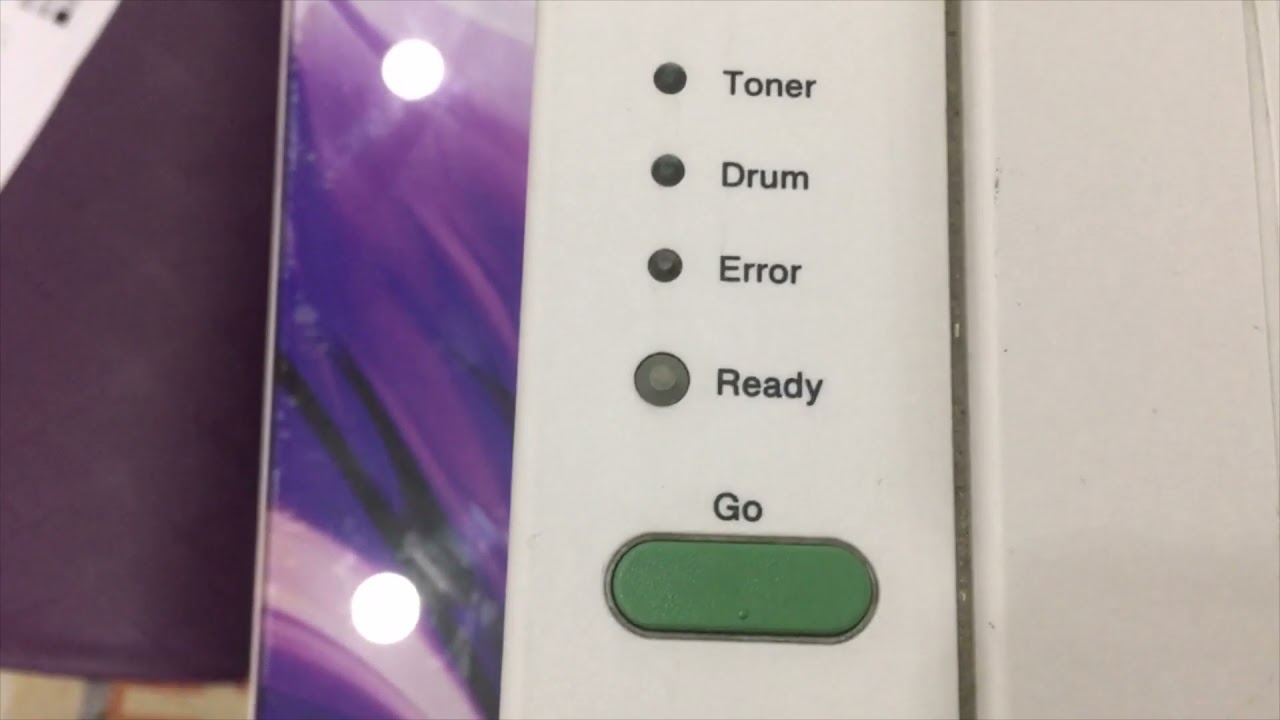 BROTHER PRİNTER HL2130 TONER RESET YouTube