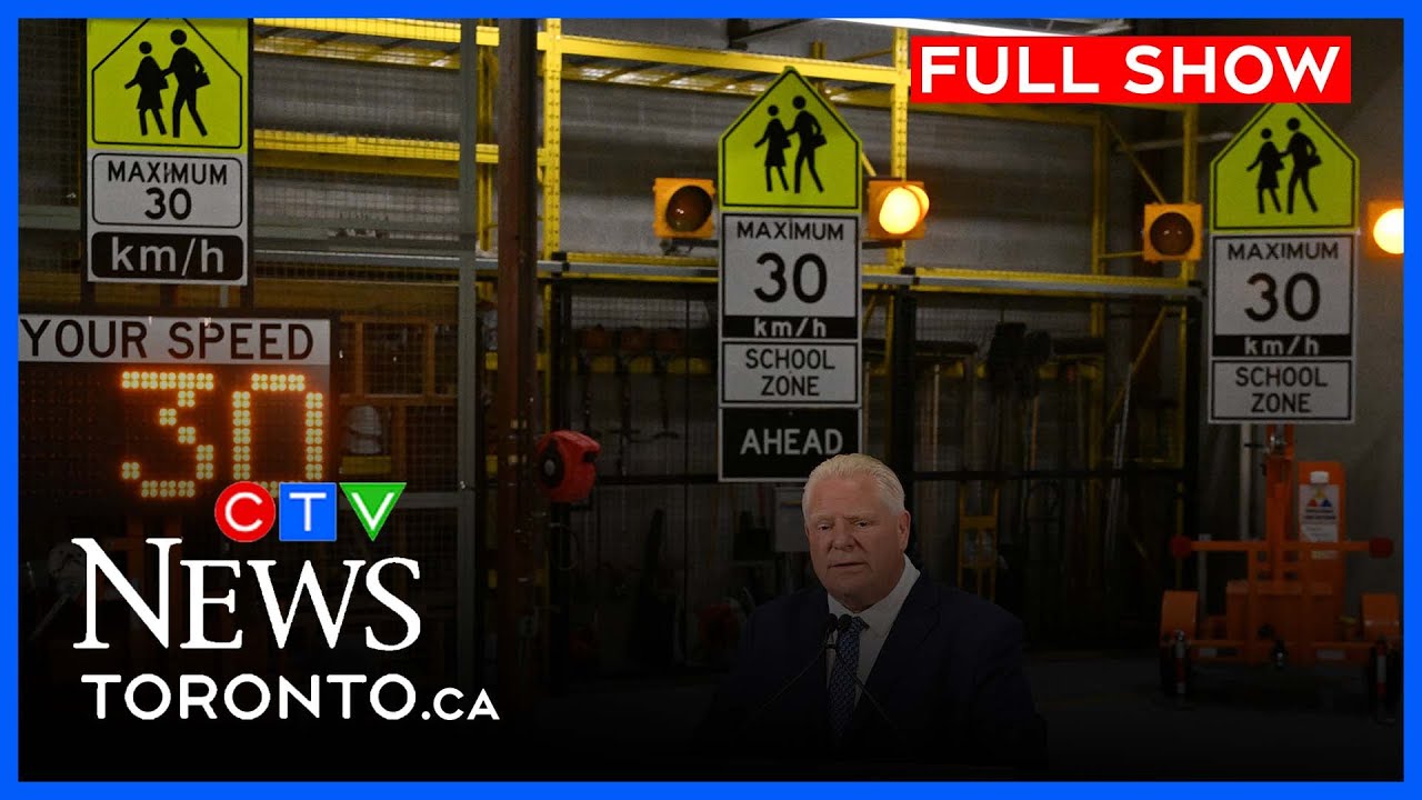 Premier Ford announces ban on speed cameras in Ontario | CTV News Toronto at Six for Sept. 25, 2025