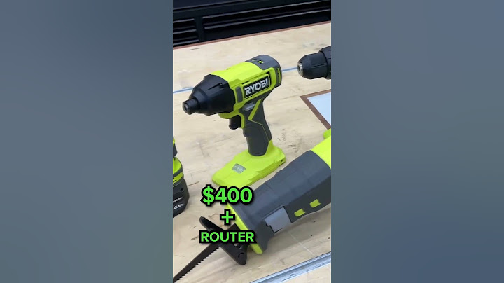 THE Reason People Buy Ryobi Tools